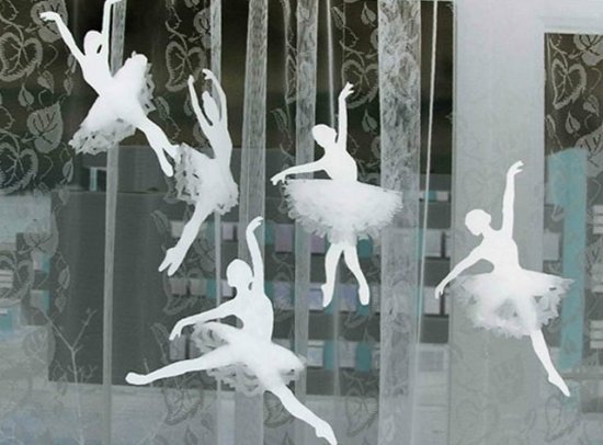 Како да направите балетска снегулка надвор од хартија?