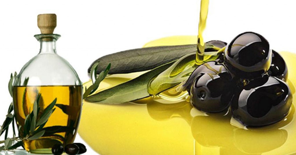 Olio d'oliva per il viso