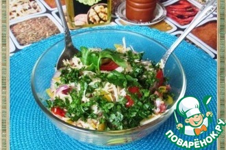 Зеленчукова салата - Рецепти със снимки