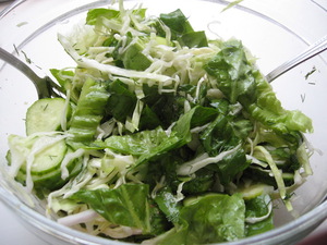 Salata de salata verde: 5 retete