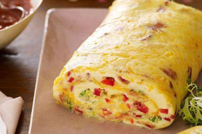 Omlet roll: recept originalne jedi