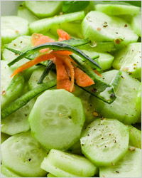 Kış için salatalık salatası - Parmaklarınızı yalayın: 9 lezzetli salatalık salatası tarifleri