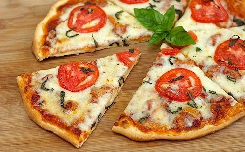 Alimente pizza subțire