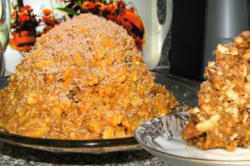 Torta "Anthill": recept za domaće kolače
