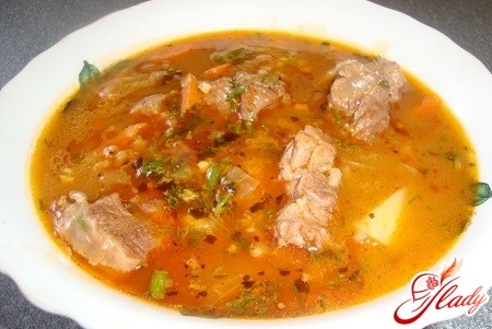 Ricetta zuppa Kharcho a casa